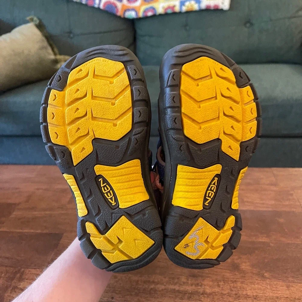 Keen Newport H2 Water Shoes Navy Blue Sandals Sport Youth 12/30 Hiking Beach‎
